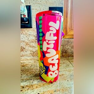 Sip in style with this limited edition Starbucks hot or cold cup!